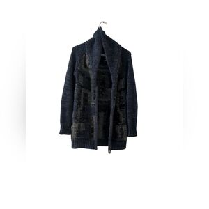 Aritzia Wilfred Free Alpaca Wool Blend Shawl Neck Knit Cardigan Sweater – XXS